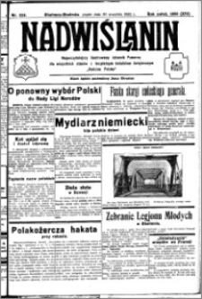 Nadwiślanin. Gazeta Ziemi Chełmińskiej, 1932.09.30 R. 14 nr 223