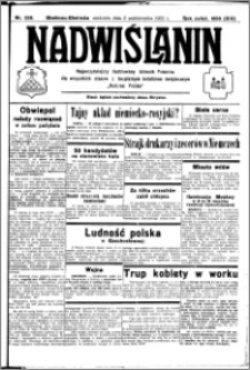 Nadwiślanin. Gazeta Ziemi Chełmińskiej, 1932.10.02 R. 14 nr 225