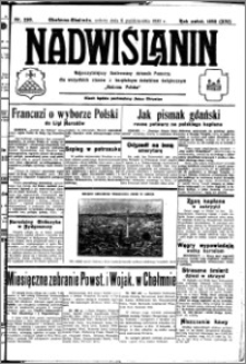 Nadwiślanin. Gazeta Ziemi Chełmińskiej, 1932.10.08 R. 14 nr 230