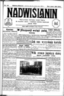 Nadwiślanin. Gazeta Ziemi Chełmińskiej, 1932.10.09 R. 14 nr 231