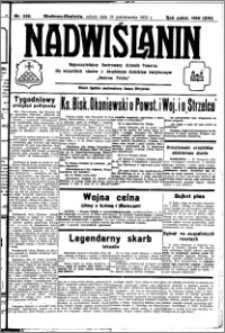 Nadwiślanin. Gazeta Ziemi Chełmińskiej, 1932.10.15 R. 14 nr 236