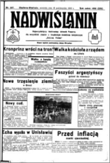 Nadwiślanin. Gazeta Ziemi Chełmińskiej, 1932.10.16 R. 14 nr 237