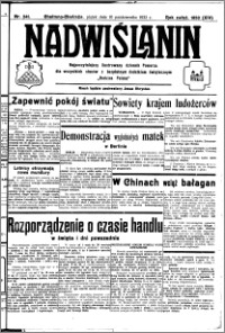 Nadwiślanin. Gazeta Ziemi Chełmińskiej, 1932.10.21 R. 14 nr 241