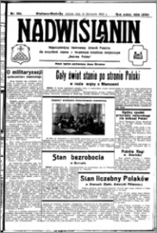 Nadwiślanin. Gazeta Ziemi Chełmińskiej, 1932.11.19 R. 14 nr 264