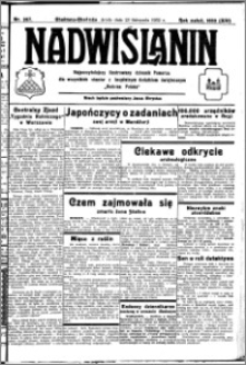 Nadwiślanin. Gazeta Ziemi Chełmińskiej, 1932.11.23 R. 14 nr 267