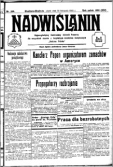 Nadwiślanin. Gazeta Ziemi Chełmińskiej, 1932.11.25 R. 14 nr 269