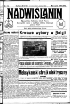 Nadwiślanin. Gazeta Ziemi Chełmińskiej, 1932.12.01 R. 14 nr 274