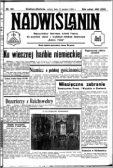 Nadwiślanin. Gazeta Ziemi Chełmińskiej, 1932.12.10 R. 14 nr 281