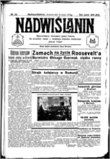Nadwiślanin. Gazeta Ziemi Chełmińskiej, 1933.02.19 R. 15 nr 22