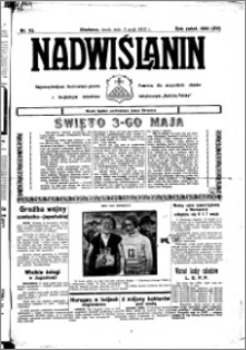 Nadwiślanin. Gazeta Ziemi Chełmińskiej, 1933.05.03 R. 15 nr 53