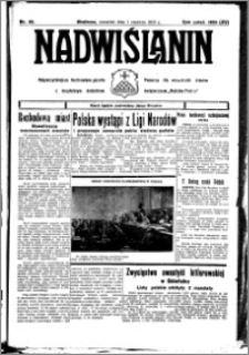 Nadwiślanin. Gazeta Ziemi Chełmińskiej, 1933.06.01 R. 15 nr 65