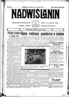 Nadwiślanin. Gazeta Ziemi Chełmińskiej, 1933.07.30 R. 15 nr 89
