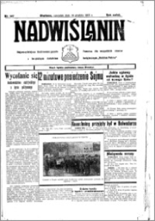 Nadwiślanin. Gazeta Ziemi Chełmińskiej, 1933.12.14 R. 15 nr 147