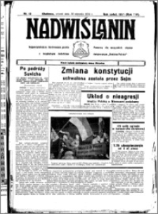 Nadwiślanin. Gazeta Ziemi Chełmińskiej, 1934.01.30 R. 16 nr 12