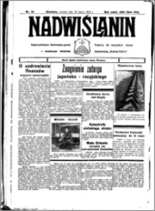 Nadwiślanin. Gazeta Ziemi Chełmińskiej, 1934.03.20 R. 16 nr 33