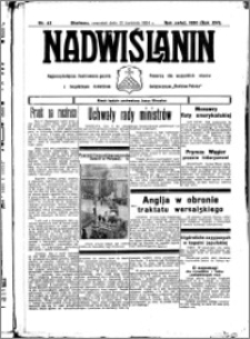 Nadwiślanin. Gazeta Ziemi Chełmińskiej, 1934.04.12 R. 16 nr 42