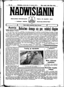 Nadwiślanin. Gazeta Ziemi Chełmińskiej, 1934.04.17 R. 16 nr 44