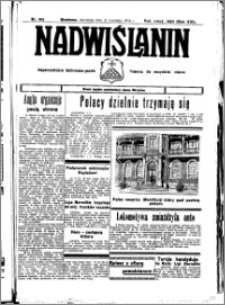 Nadwiślanin. Gazeta Ziemi Chełmińskiej, 1934.09.09 R. 16 nr 104