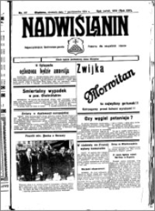 Nadwiślanin. Gazeta Ziemi Chełmińskiej, 1934.10.07 R. 16 nr 117