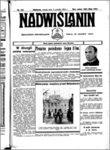 Nadwiślanin. Gazeta Ziemi Chełmińskiej, 1934.12.11 R. 16 nr 145