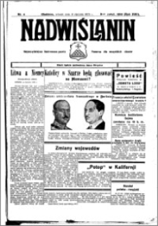 Nadwiślanin. Gazeta Ziemi Chełmińskiej, 1935.01.11 R. 17 nr 4
