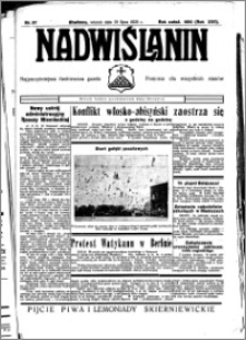 Nadwiślanin. Gazeta Ziemi Chełmińskiej, 1935.07.23 R. 17 nr 87