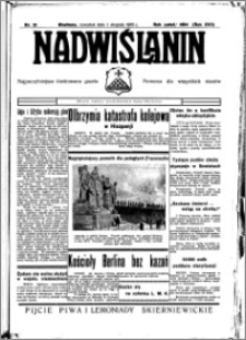 Nadwiślanin. Gazeta Ziemi Chełmińskiej, 1935.08.01 R. 17 nr 91