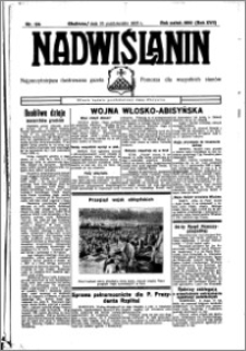 Nadwiślanin. Gazeta Ziemi Chełmińskiej, 1935.10.16 R. 17 nr 124