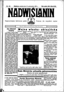 Nadwiślanin. Gazeta Ziemi Chełmińskiej, 1935.10.20 R. 17 nr 125