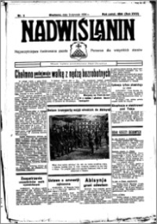 Nadwiślanin. Gazeta Ziemi Chełmińskiej, 1936.01.09 R. 18 nr 2