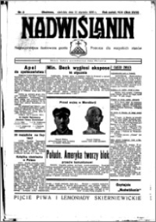 Nadwiślanin. Gazeta Ziemi Chełmińskiej, 1936.01.12 R. 18 nr 3