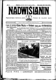 Nadwiślanin. Gazeta Ziemi Chełmińskiej, 1936.01.19 R. 18 nr 6