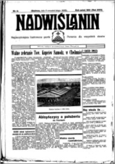 Nadwiślanin. Gazeta Ziemi Chełmińskiej, 1936.02.06 R. 18 nr 14