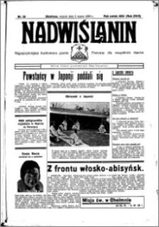 Nadwiślanin. Gazeta Ziemi Chełmińskiej, 1936.03.03 R. 18 nr 25