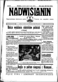Nadwiślanin. Gazeta Ziemi Chełmińskiej, 1936.03.26 R. 18 nr 35