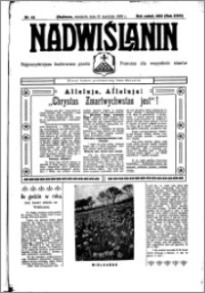 Nadwiślanin. Gazeta Ziemi Chełmińskiej, 1936.04.12 R. 18 nr 42