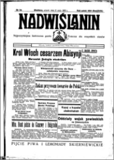 Nadwiślanin. Gazeta Ziemi Chełmińskiej, 1936.05.12 R. 18 nr 54
