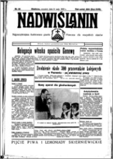 Nadwiślanin. Gazeta Ziemi Chełmińskiej, 1936.05.14 R. 18 nr 55