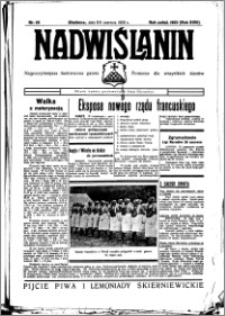 Nadwiślanin. Gazeta Ziemi Chełmińskiej, 1936.06.08-09 R. 18 nr 65