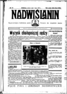Nadwiślanin. Gazeta Ziemi Chełmińskiej, 1936.07.07 R. 18 nr 76