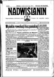 Nadwiślanin. Gazeta Ziemi Chełmińskiej, 1936.07.30 R. 18 nr 86