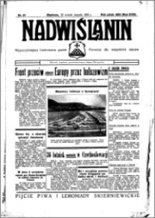 Nadwiślanin. Gazeta Ziemi Chełmińskiej, 1936.08.25 R. 18 nr 97