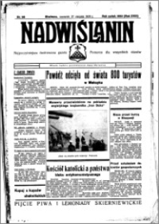 Nadwiślanin. Gazeta Ziemi Chełmińskiej, 1936.08.27 R. 18 nr 98