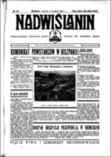 Nadwiślanin. Gazeta Ziemi Chełmińskiej, 1936.09.03 R. 18 nr 101