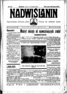 Nadwiślanin. Gazeta Ziemi Chełmińskiej, 1936.09.15 R. 18 nr 106