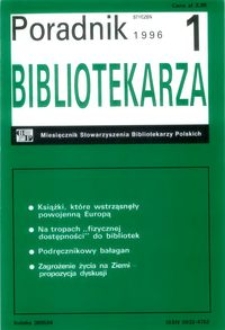 Poradnik Bibliotekarza 1996, nr 1