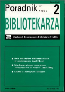 Poradnik Bibliotekarza 1997, nr 2