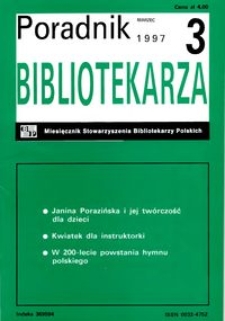 Poradnik Bibliotekarza 1997, nr 3