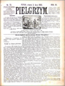 Pielgrzym, pismo religijne dla ludu 1883 nr 73