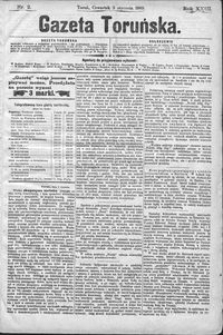Gazeta Toruńska 1889, R. 23 nr 2